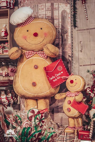 Photo du marché de Noël des jardineries Tournesols - thème gourmand